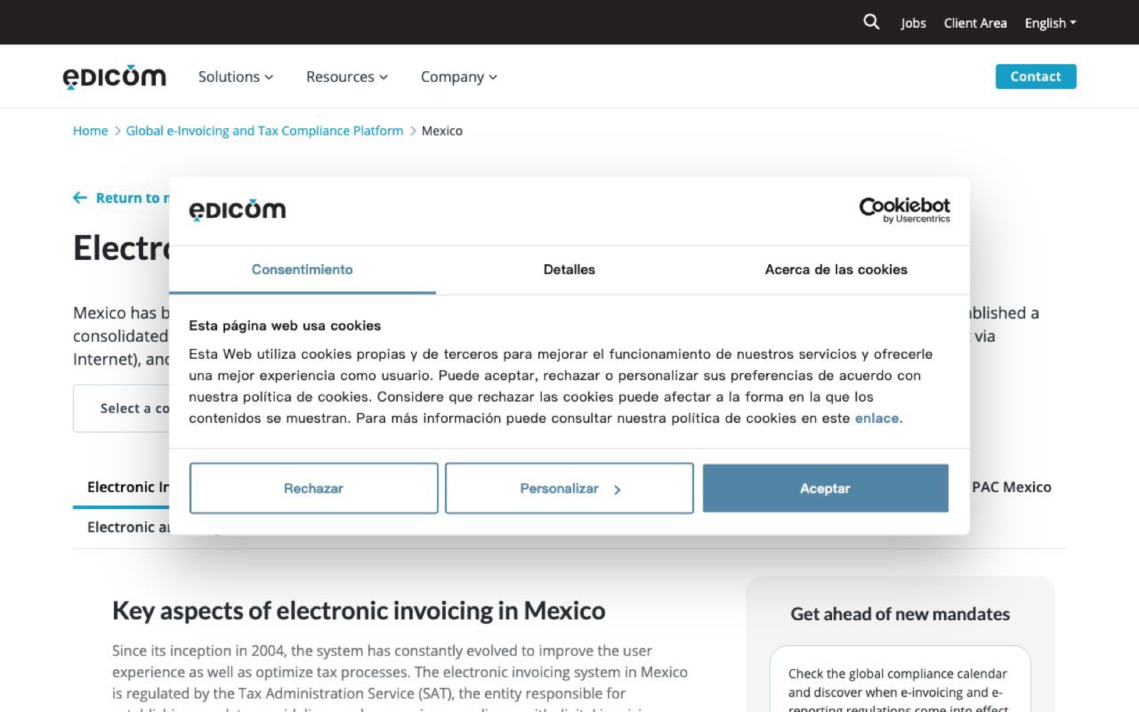 EDICOM墨西哥电子发票概览