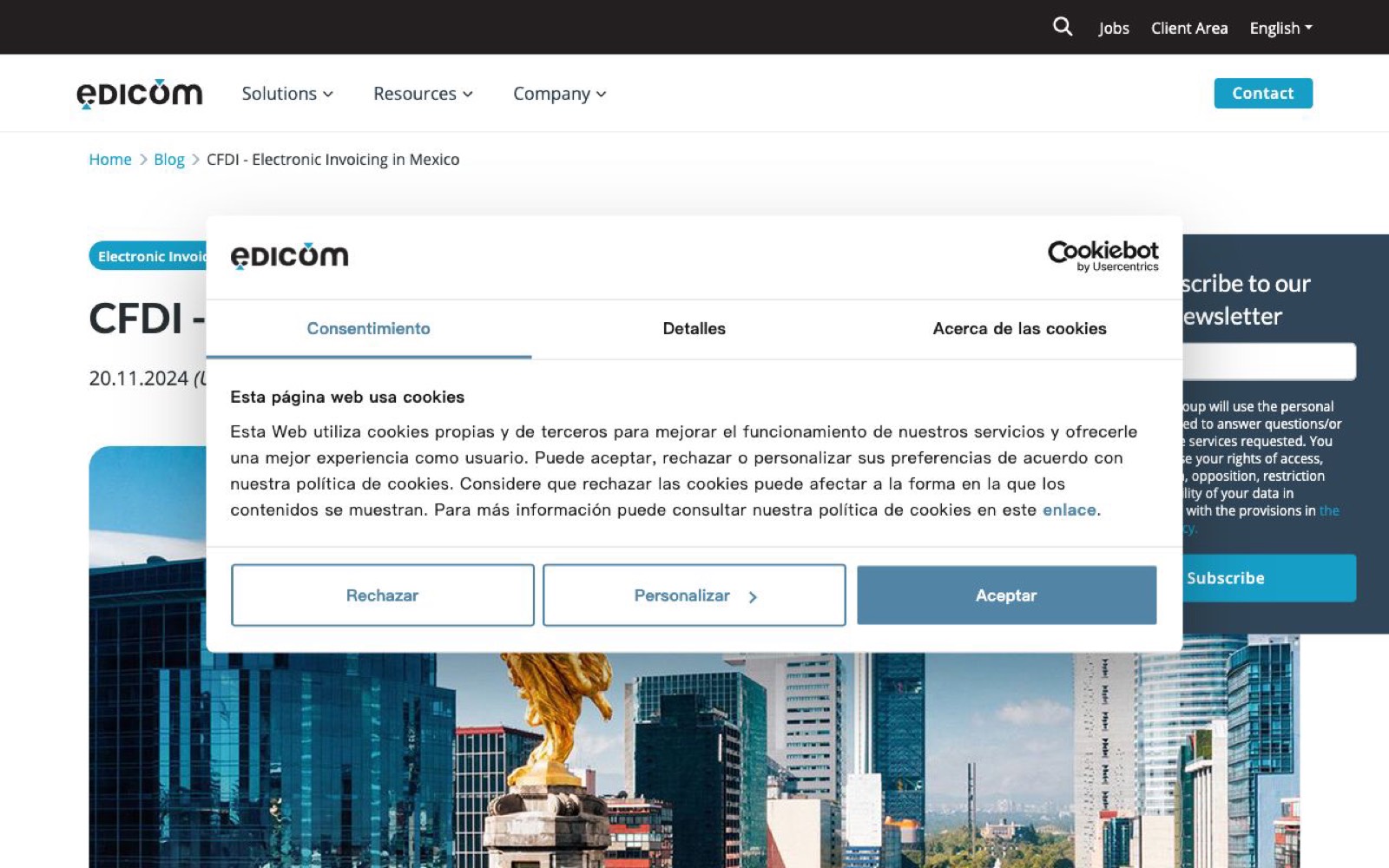 EDICOM CFDI电子发票指南