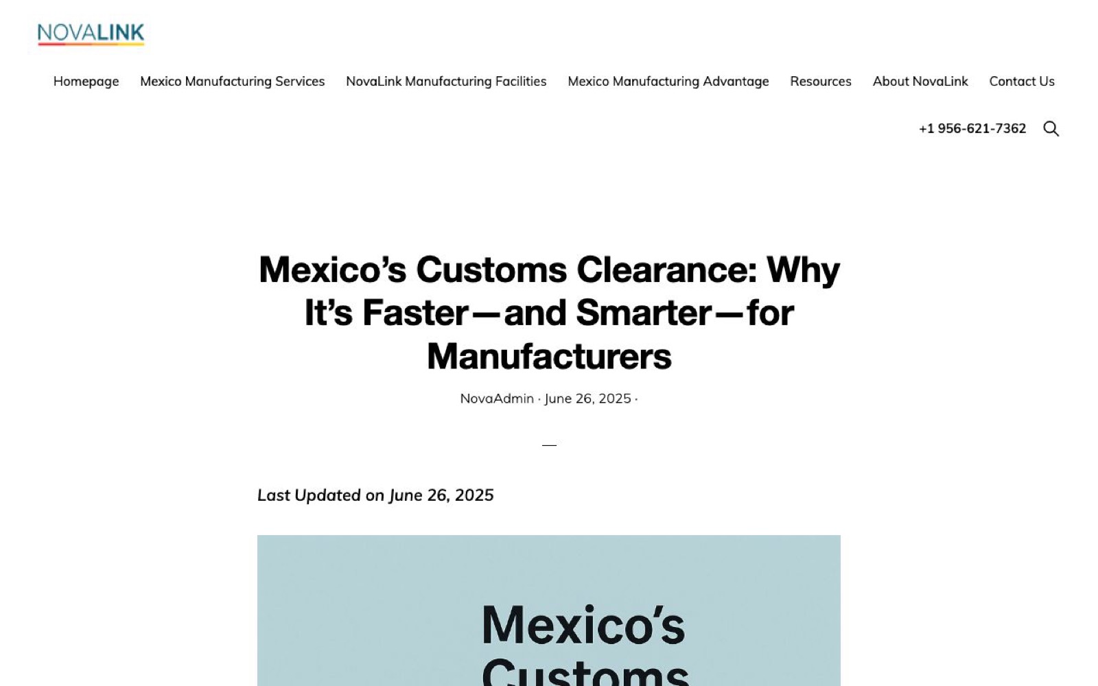 NovaLink清关指南