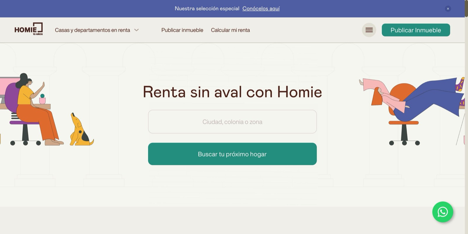 Homie墨西哥租房平台