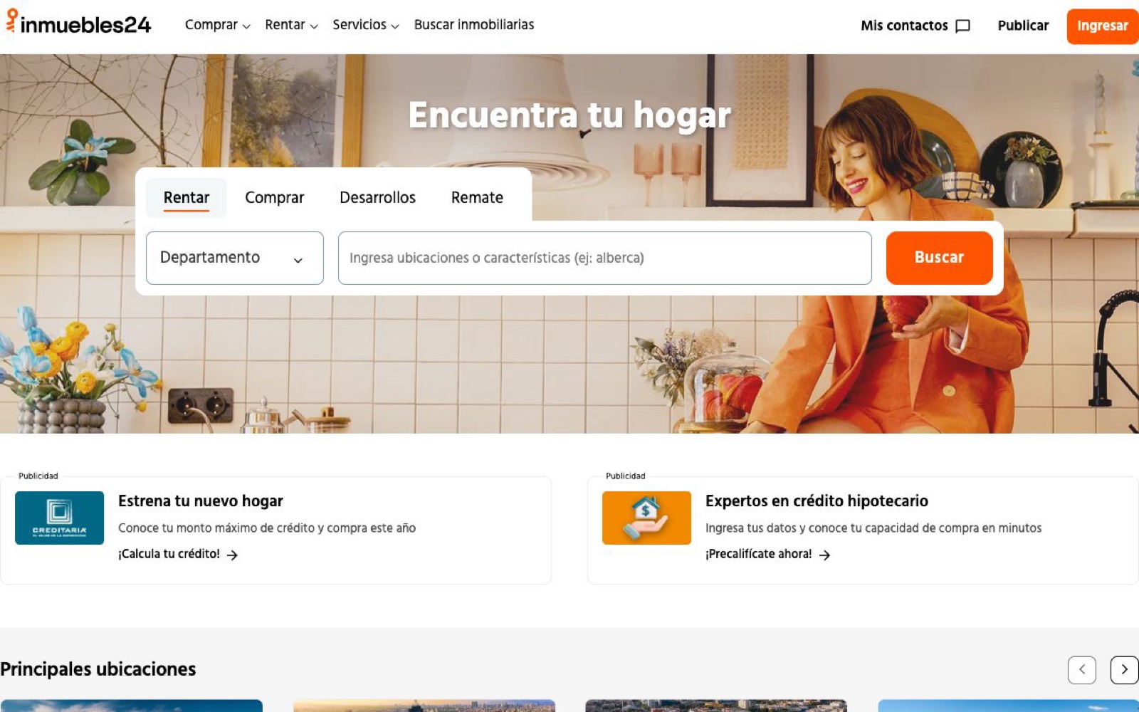 Inmuebles24找房平台