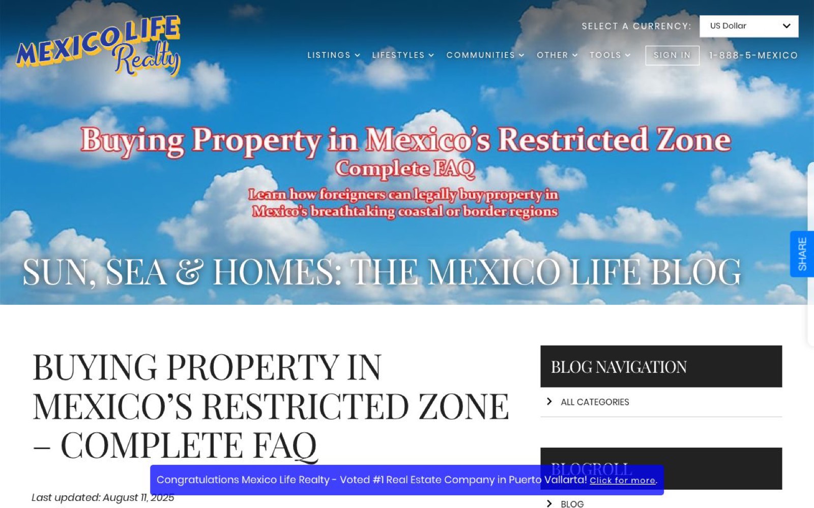 Mexico Life限制区买房FAQ