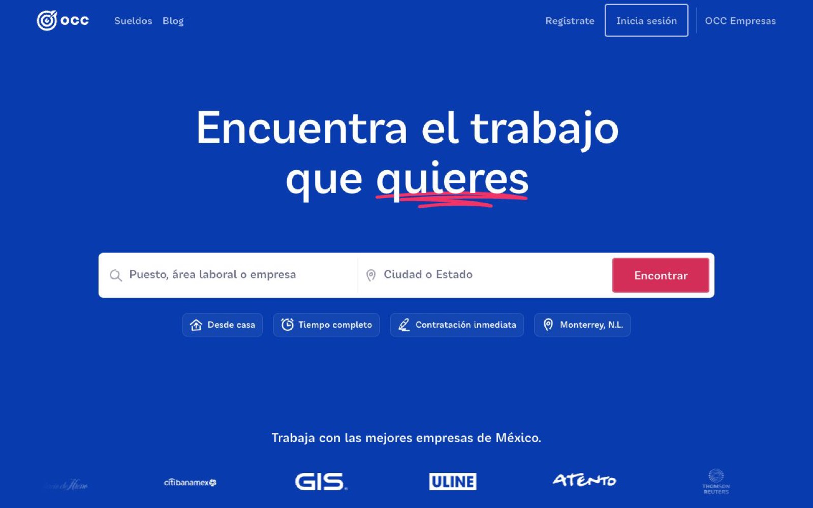 OCC Mundial求职网站