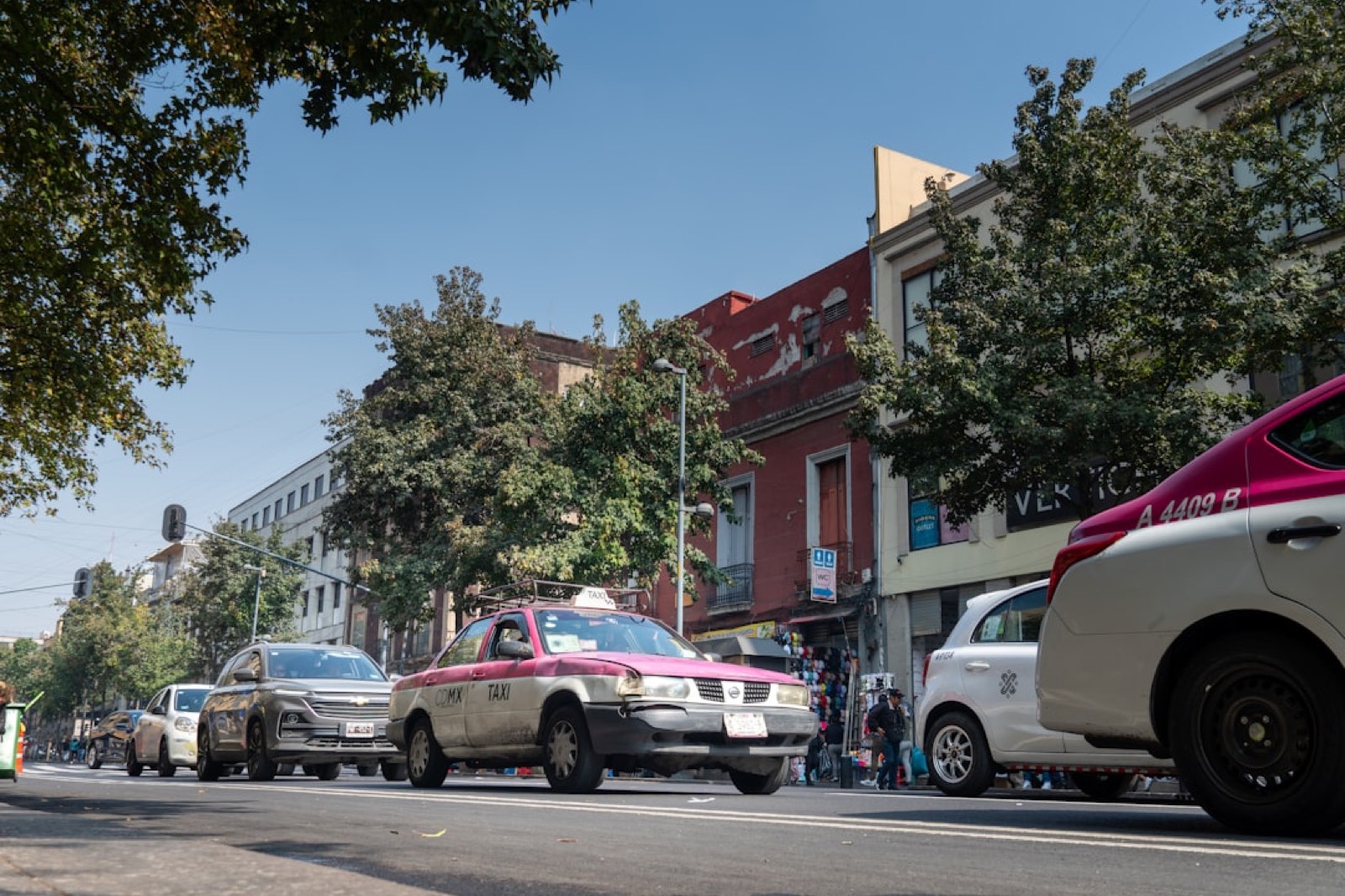 墨西哥城街道交通