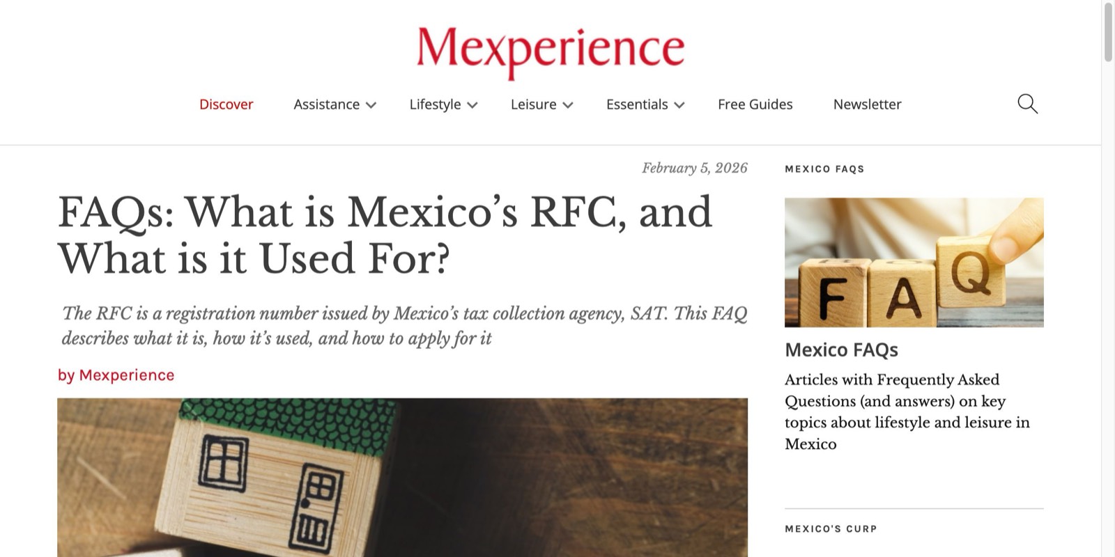 Mexperience关于RFC的详细介绍