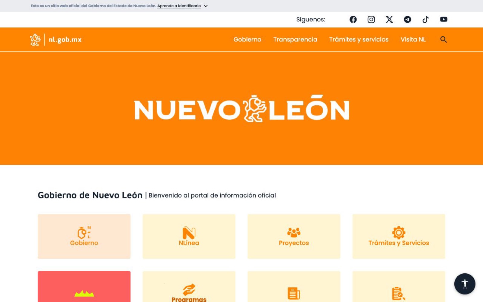 新莱昂州政府官网