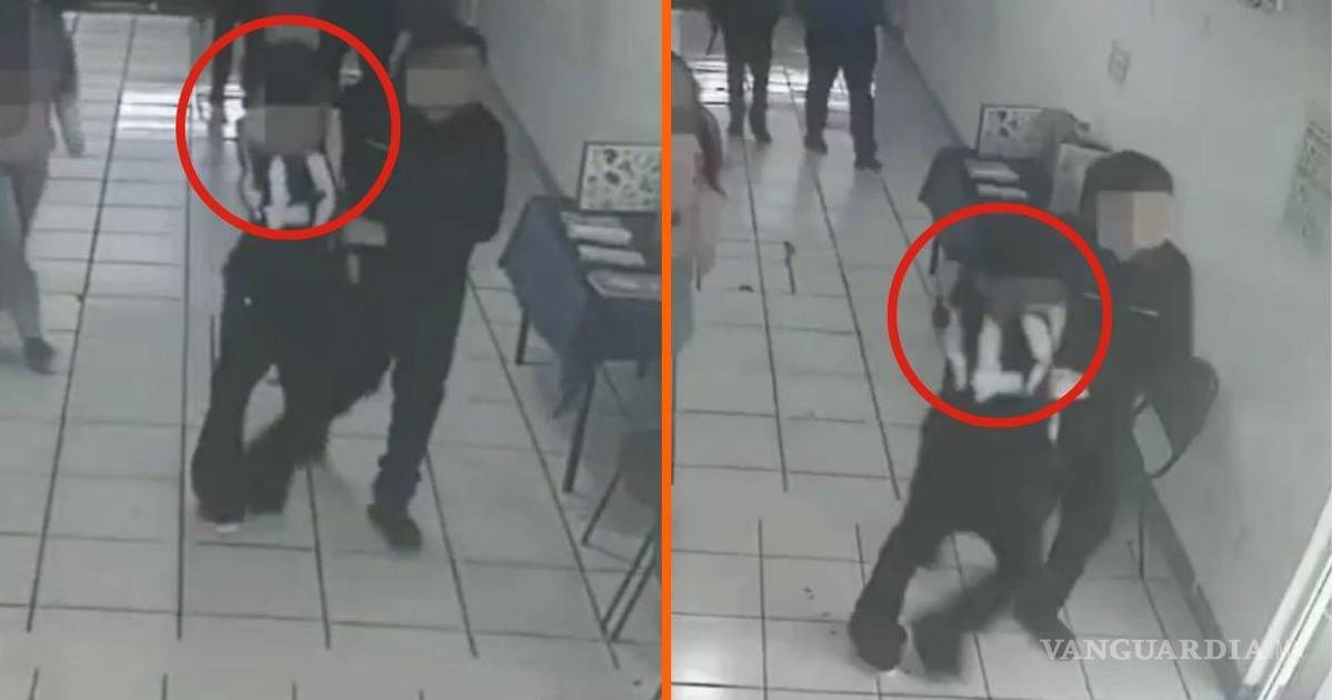 拉萨罗·卡尔德纳斯高中的学生制服袭击者，米却肯州检察院发布新视频