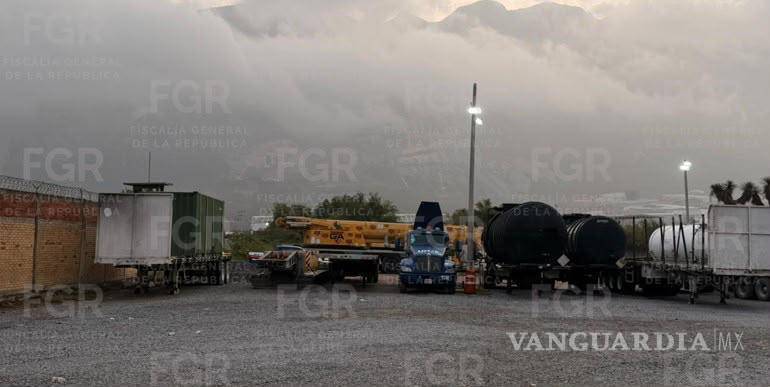 $!Asegura FGR 184 mil litros de hidrocarburo e inhabilita toma clandestina, en NL