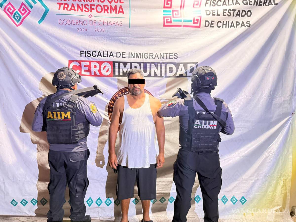 $!Cae en Tapachula ‘El Pupito’, líder salvadoreño de ‘18 Sureños’ buscado por seis feminicidios en El Salvador