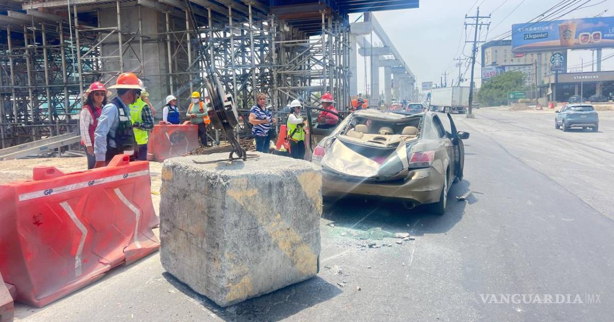 新莱昂地铁施工坍塌导致司机受伤