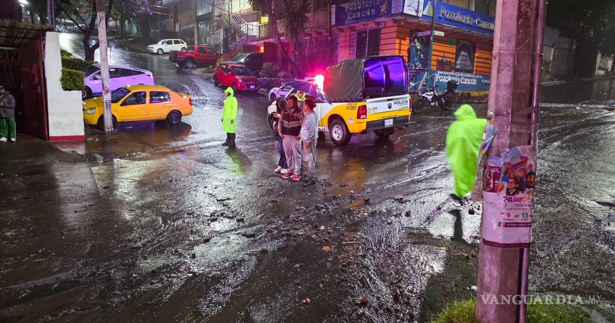 墨西哥城暴雨引发洪灾并启动紫色警报
