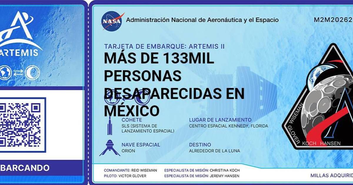 新莱昂失踪者名字随阿尔忒弥斯二号任务飞往太空