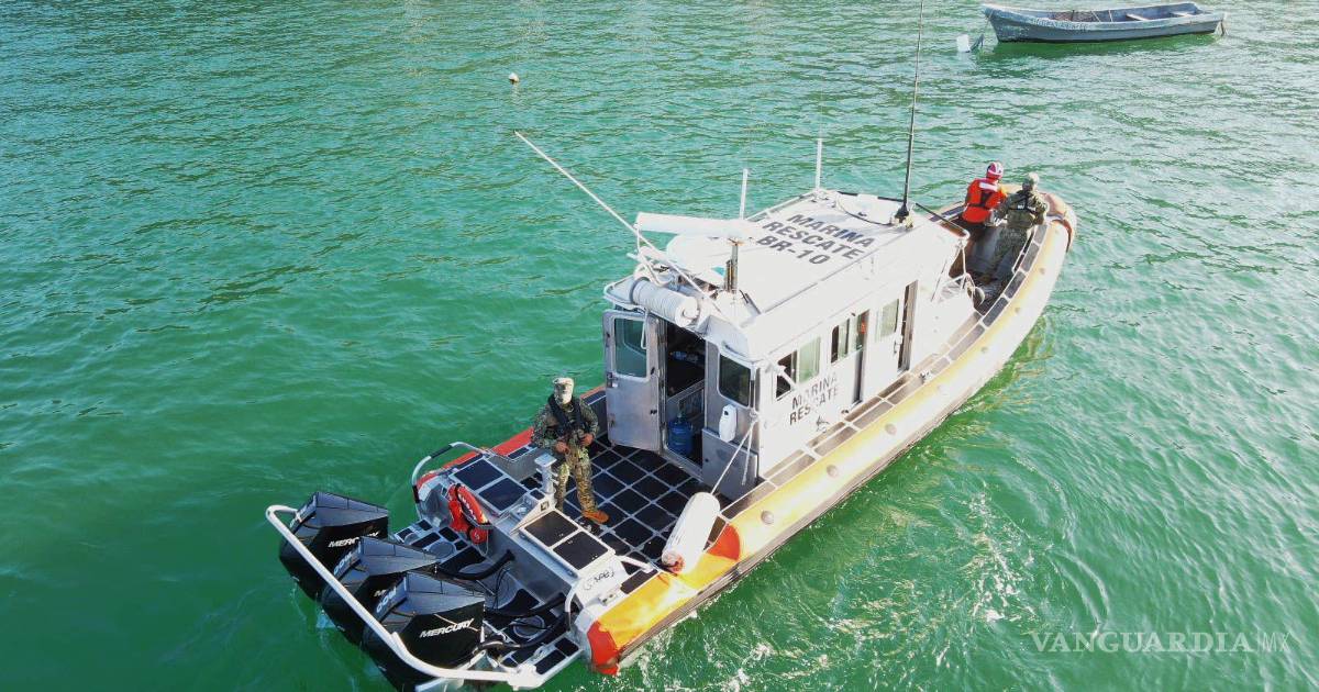 海军在瓦哈卡和加利福尼亚州海滩救援两名游客