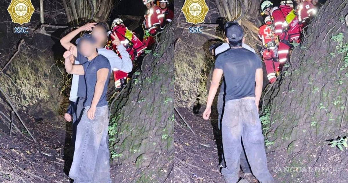 查普尔特佩克森林沟壑内迷路的9名年轻人获救