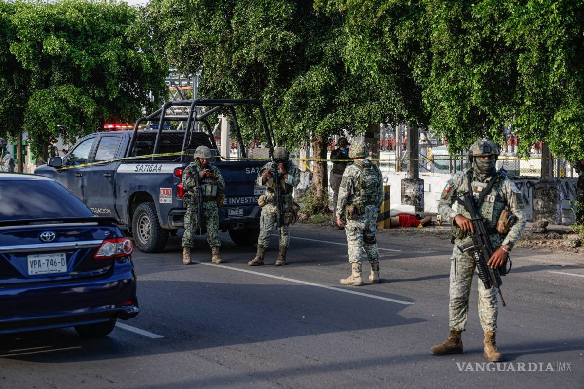 $!Sinaloa mantiene un despliegue de 20 mil elementos de las fuerzas federales para atender los problemas de seguridad en la entidad.